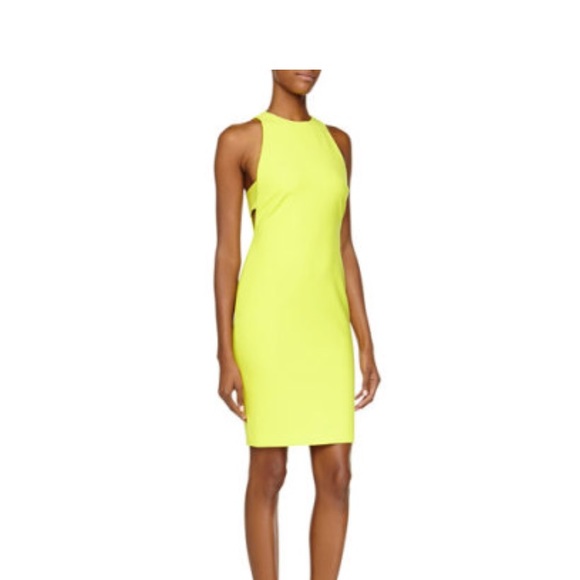 Elizabeth and James Dresses & Skirts - Elizabeth and James yellow cut out dress